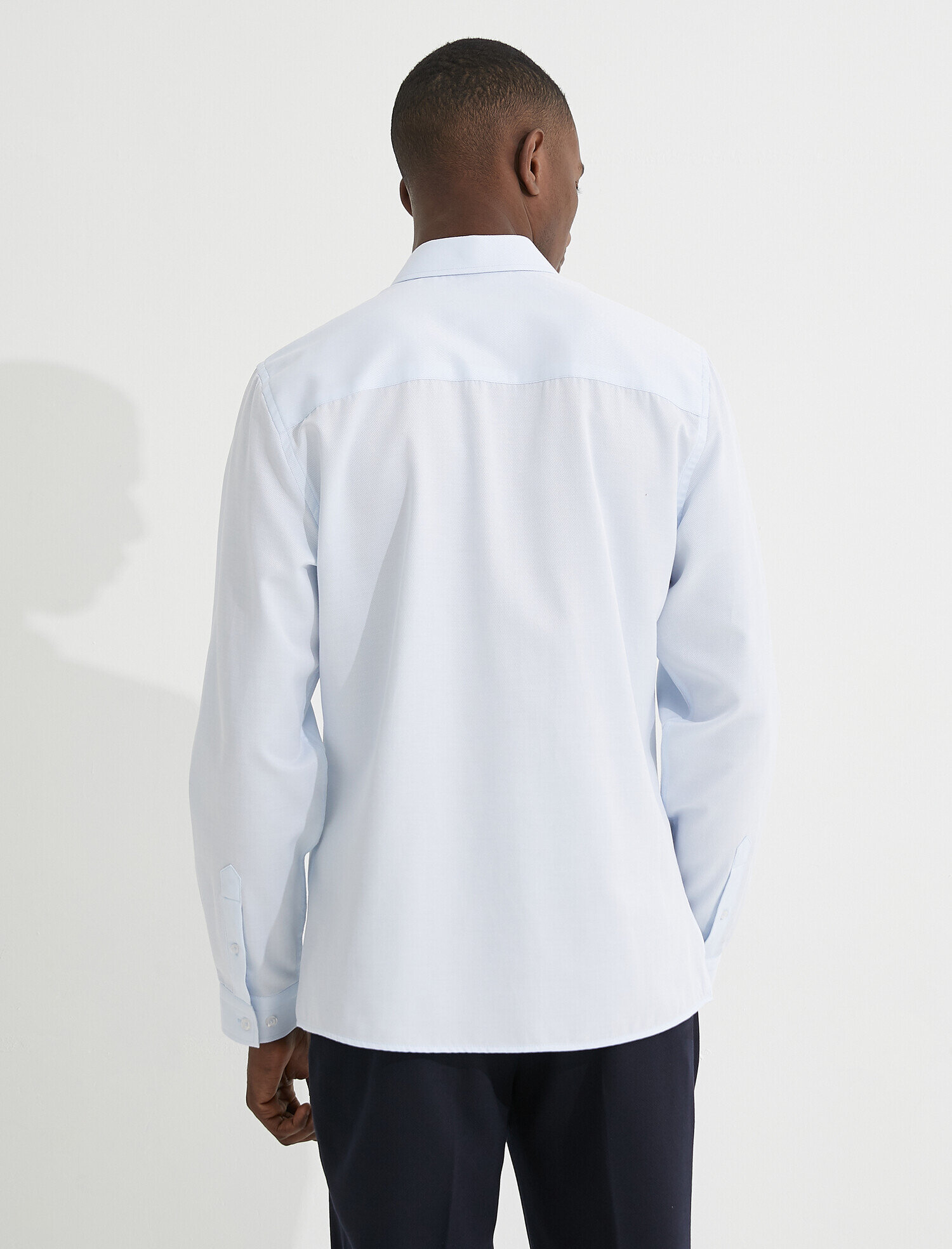 Spor Gömlek Slim Fit Non Iron