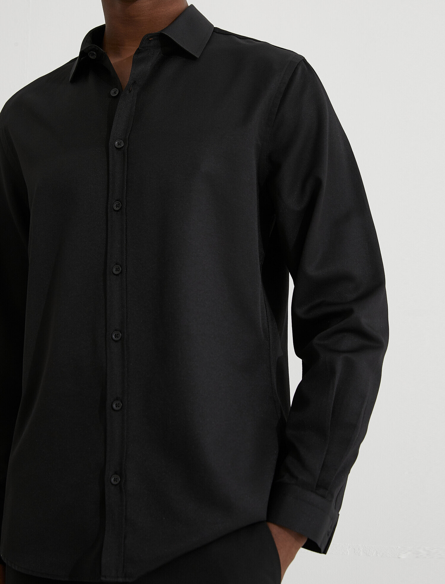   Spor Gömlek Slim Fit Non Iron