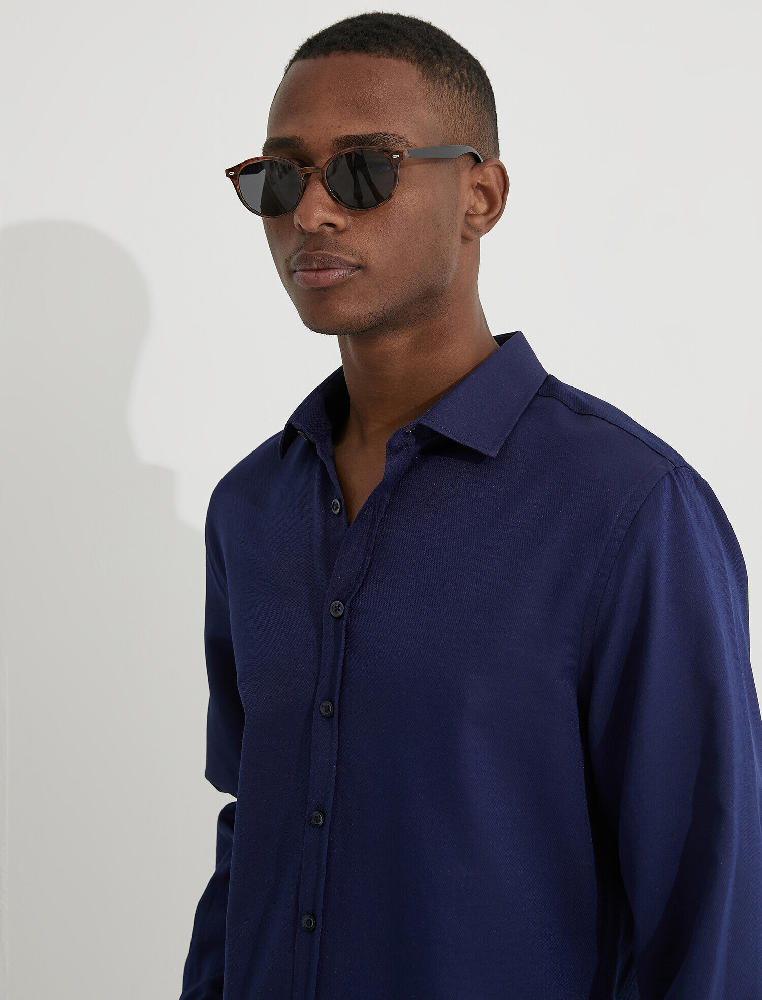   Spor Gömlek Slim Fit Non Iron