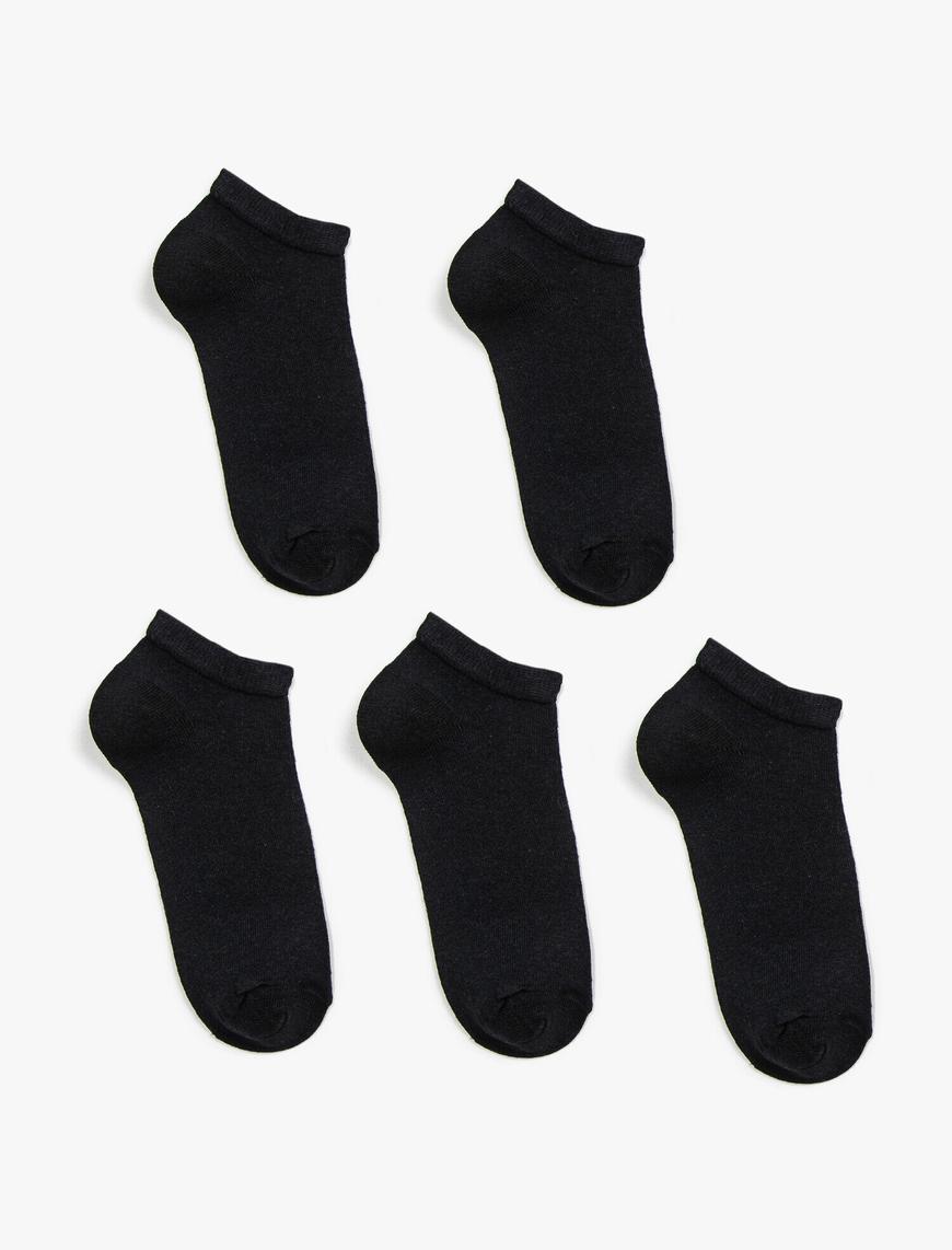  Kadın 5'li Patik Çorap Seti
