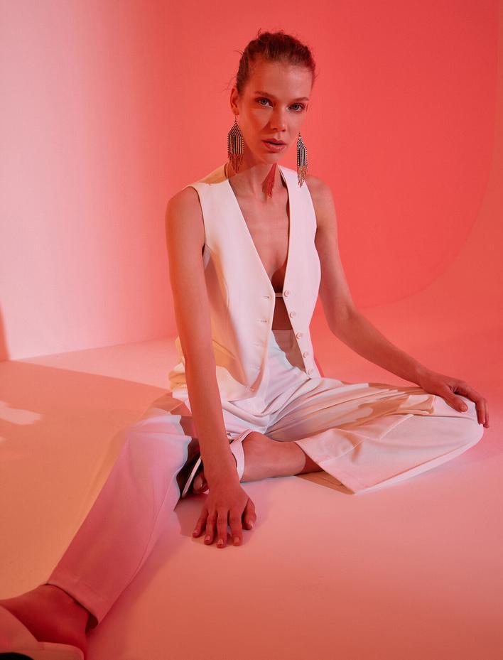  Melis Ağazat X Koton - Palazzo Pantolon