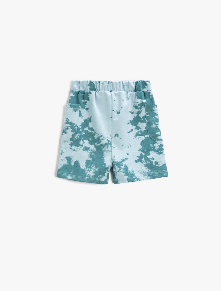 Erkek Bebek Şort Cepli Diz Üstü Pamuklu