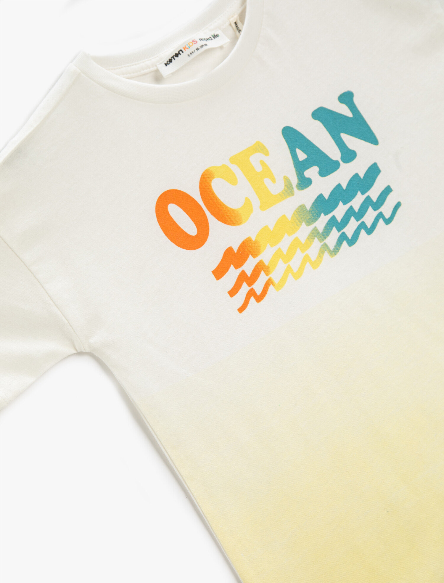  Erkek Çocuk Baskılı Tişört Kısa Kollu Pamuklu