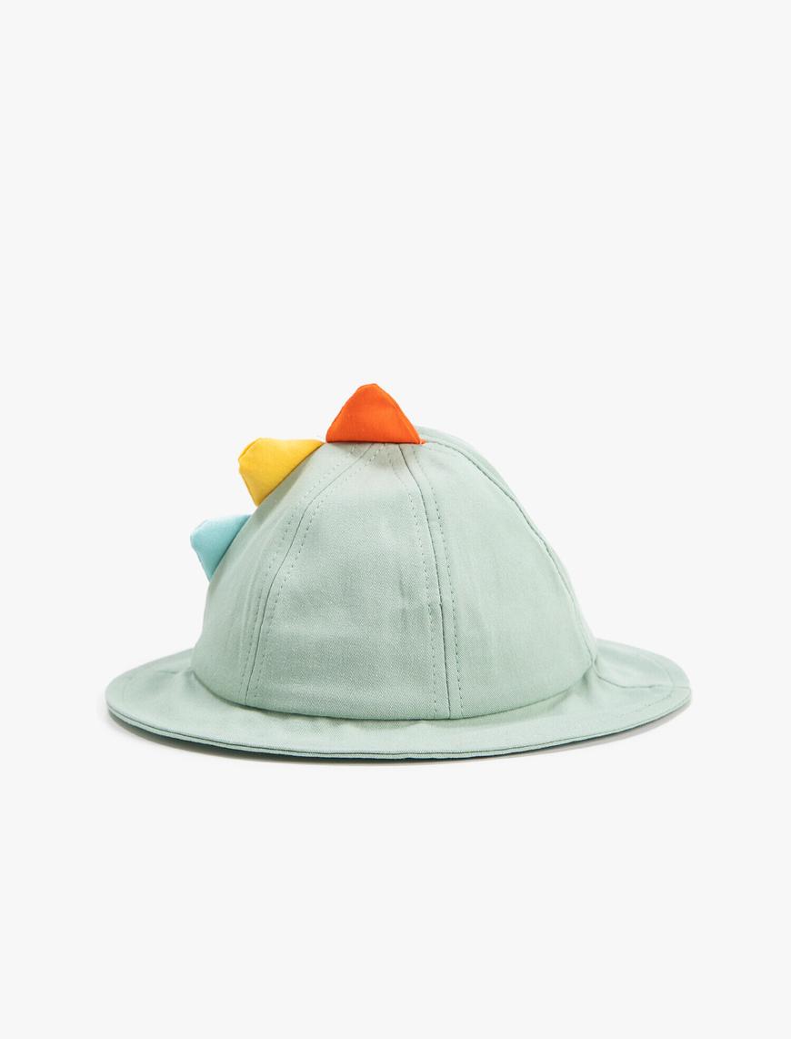  Erkek Çocuk Dinozor Figürlü Bucket Şapka