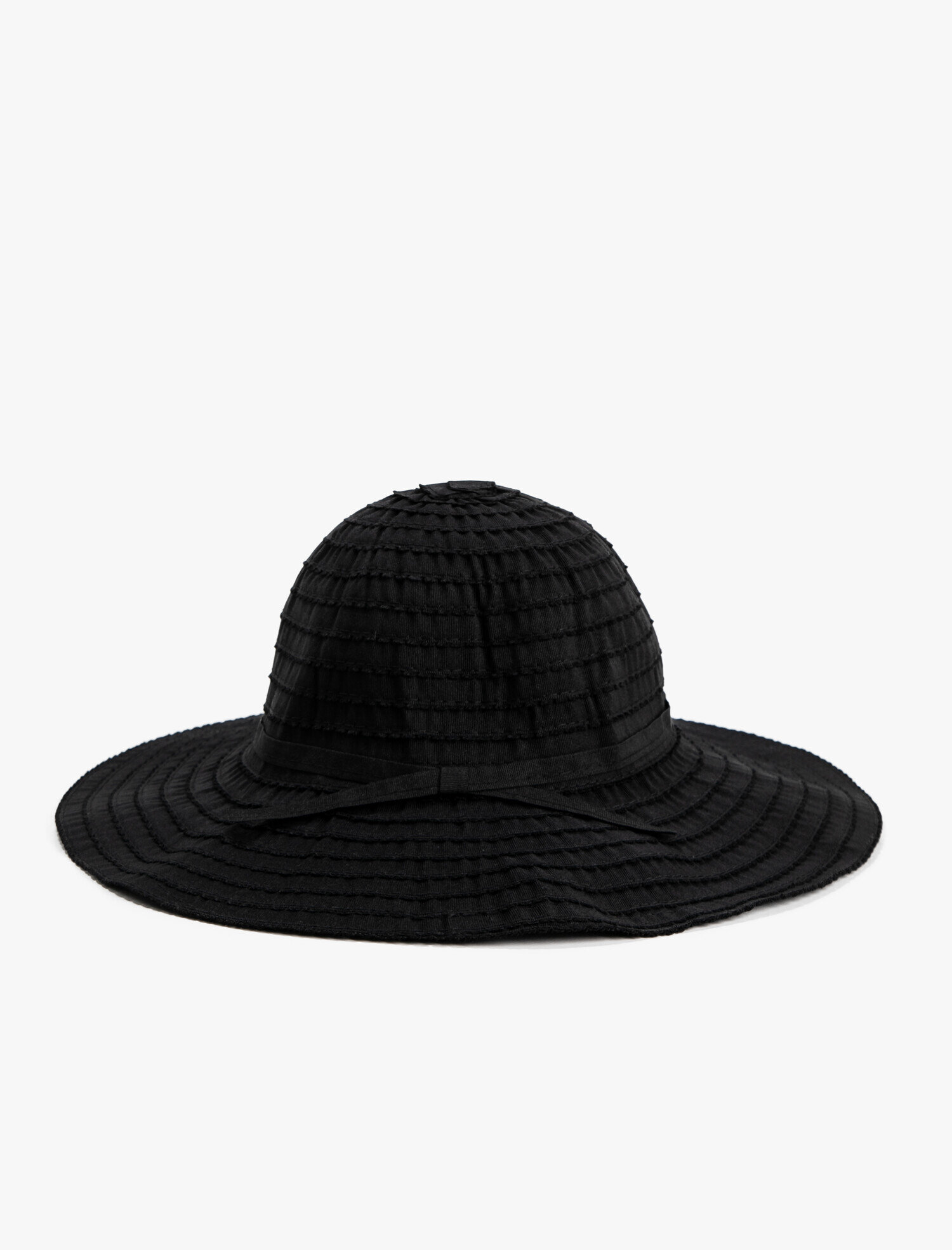  Kadın Fötr Şapka Fiyonk Detaylı