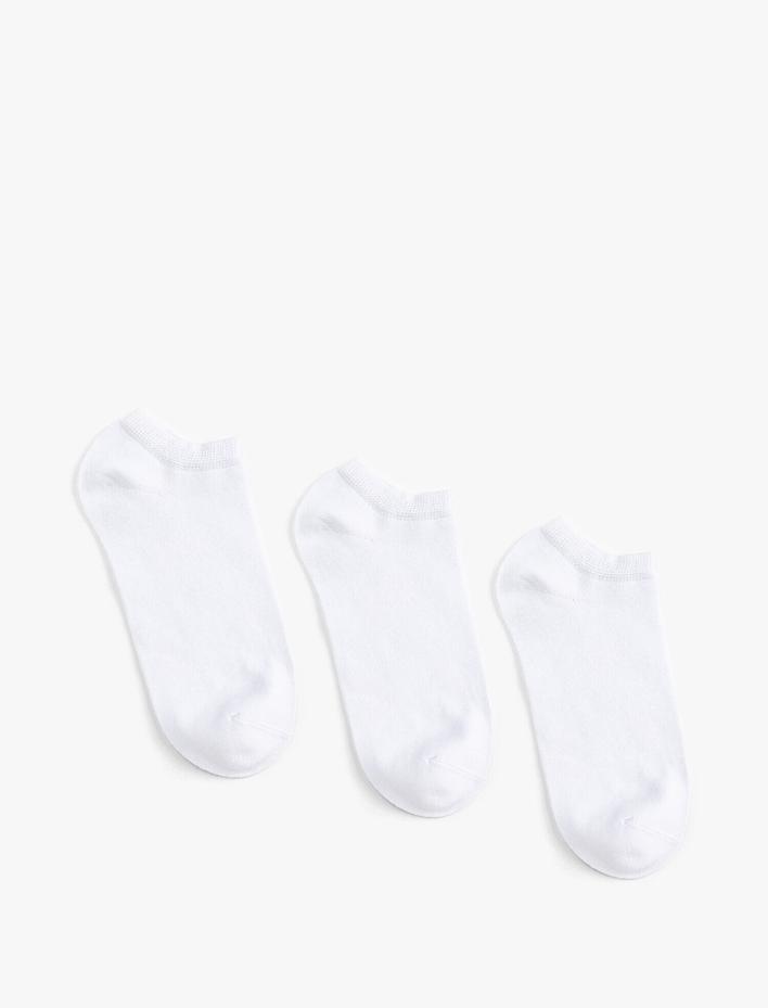 Erkek 3'lü Patik Çorap Seti