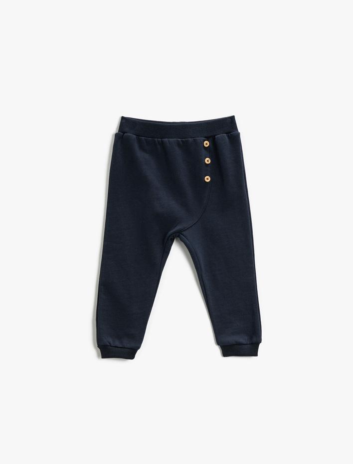 Erkek Bebek Basic Jogger Eşofman Beli Lastikli