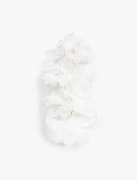 Çiçekli Bridal Saç Tokası