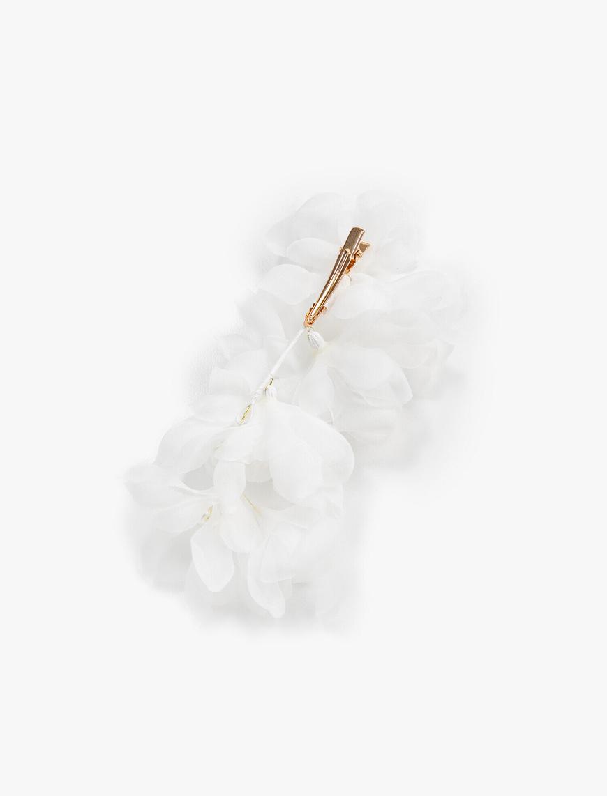  Kadın Çiçekli Bridal Saç Tokası