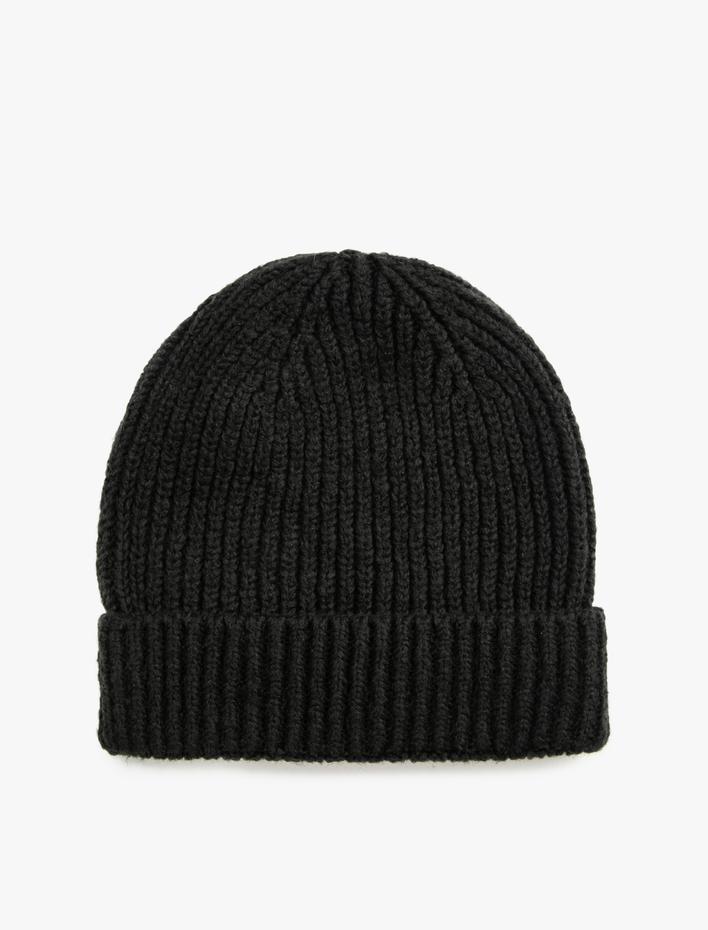 Kadın Bere Ribanalı Örgü