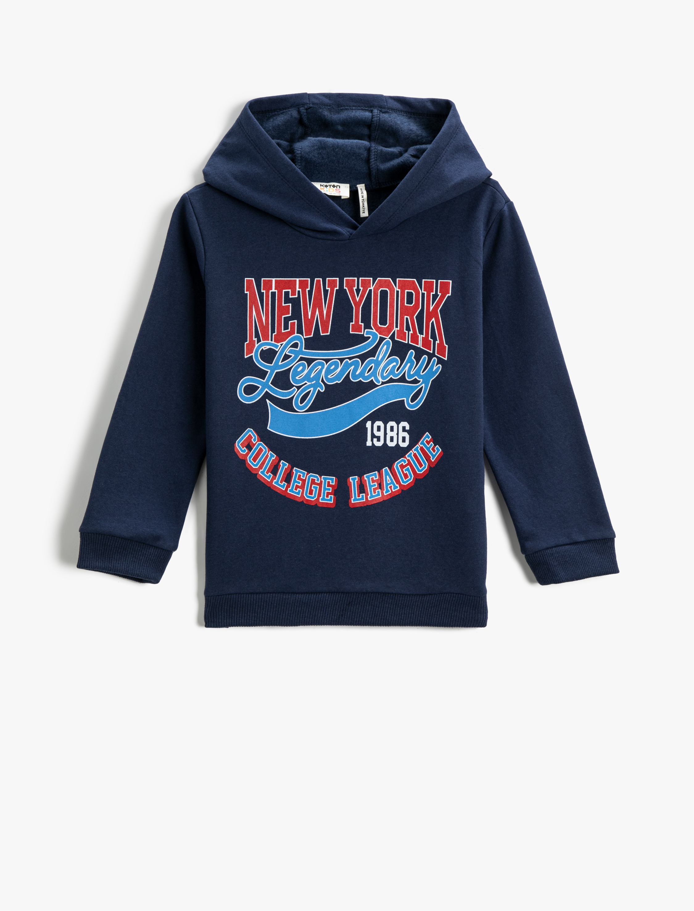  Erkek Çocuk Kapüşonlu Sweatshirt Baskılı