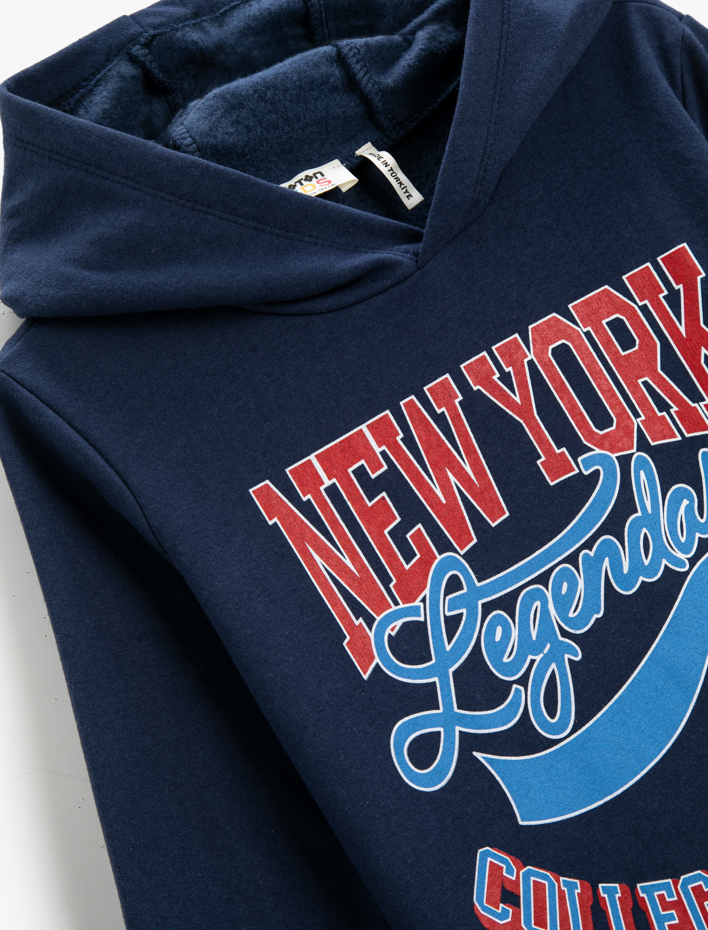  Erkek Çocuk Kapüşonlu Sweatshirt Baskılı