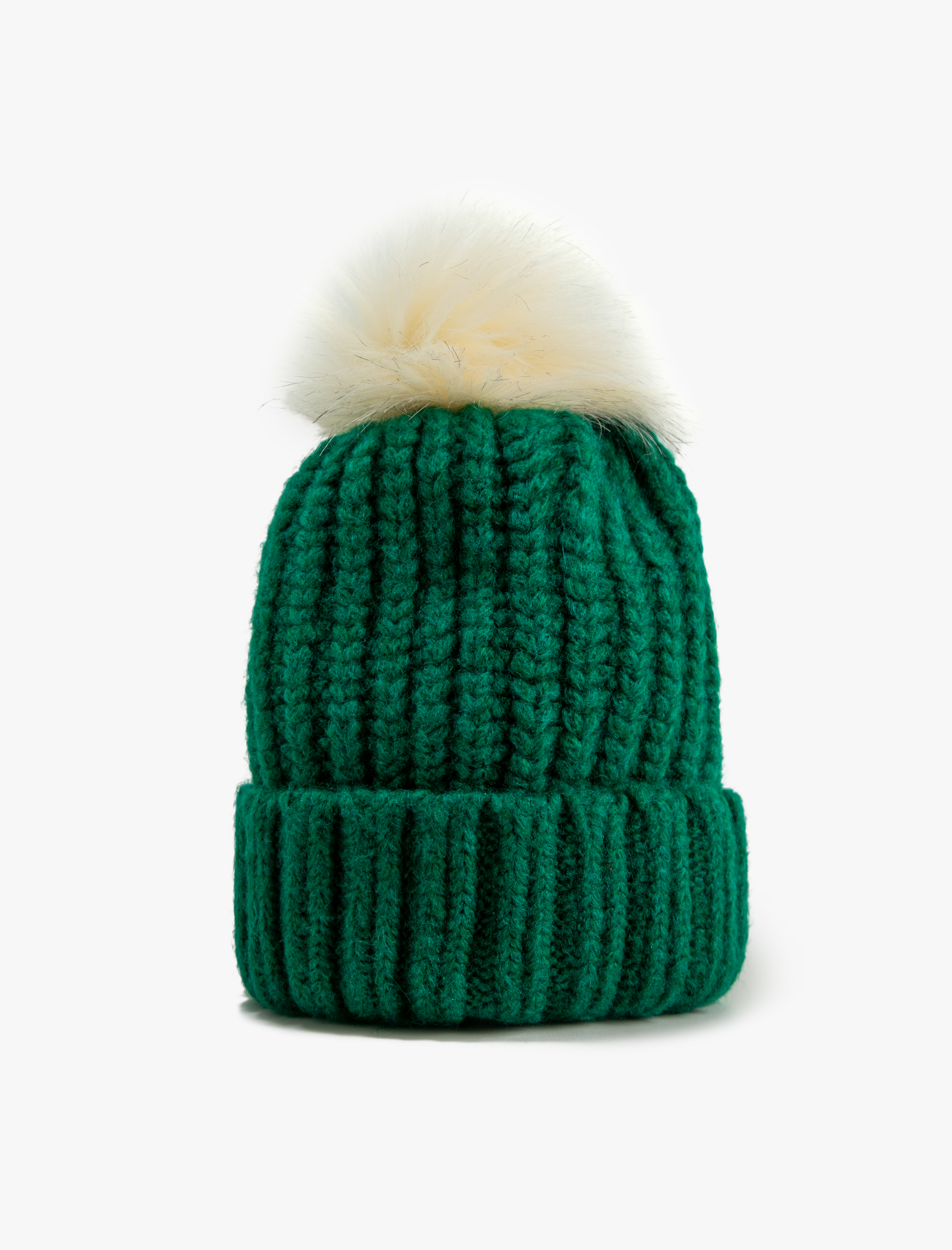  Kadın Ponpon Detaylı Şapka