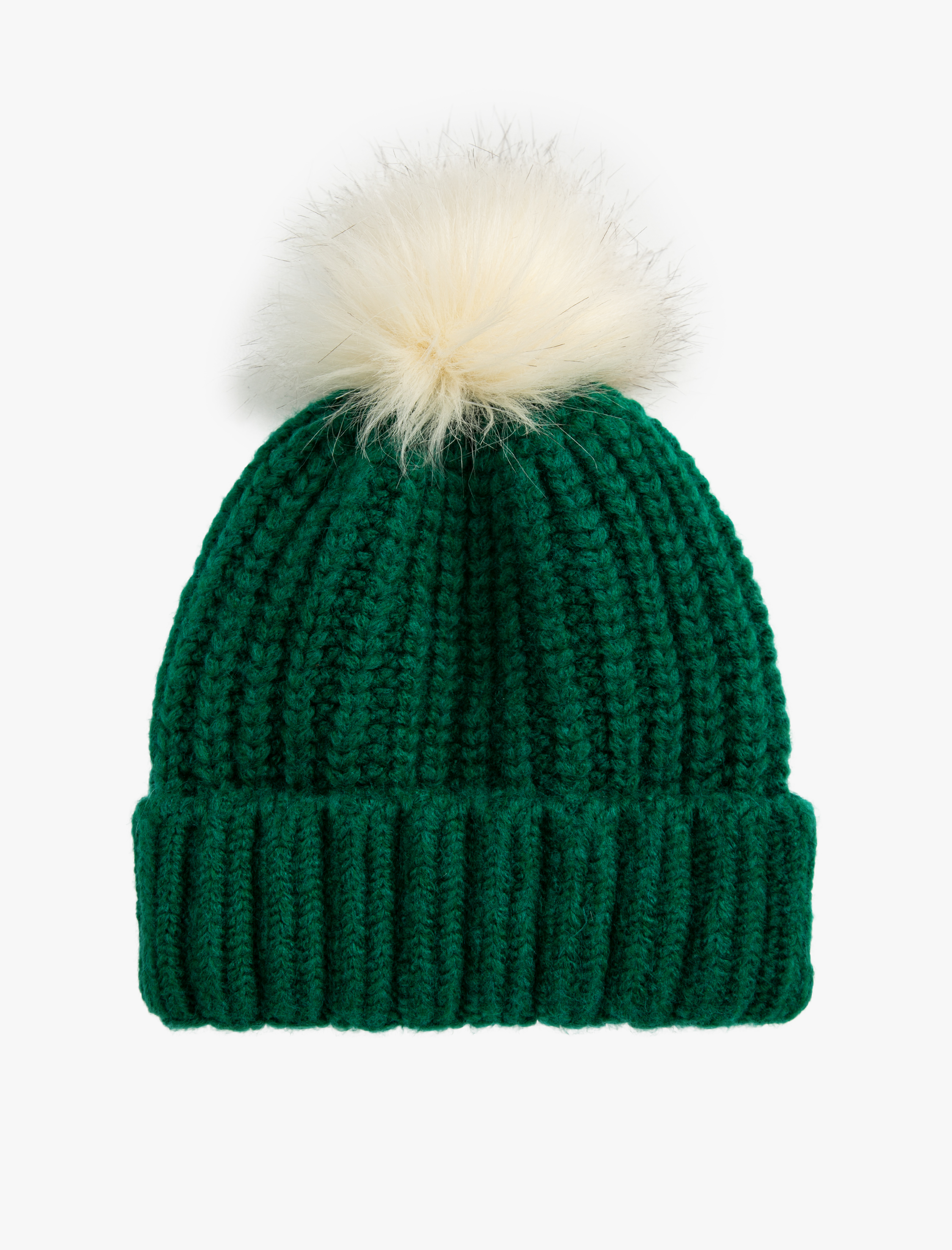  Kadın Ponpon Detaylı Şapka