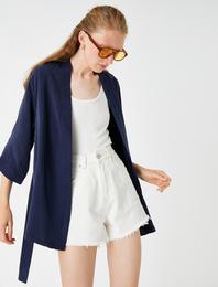 Oversize Kimono Kuşaklı