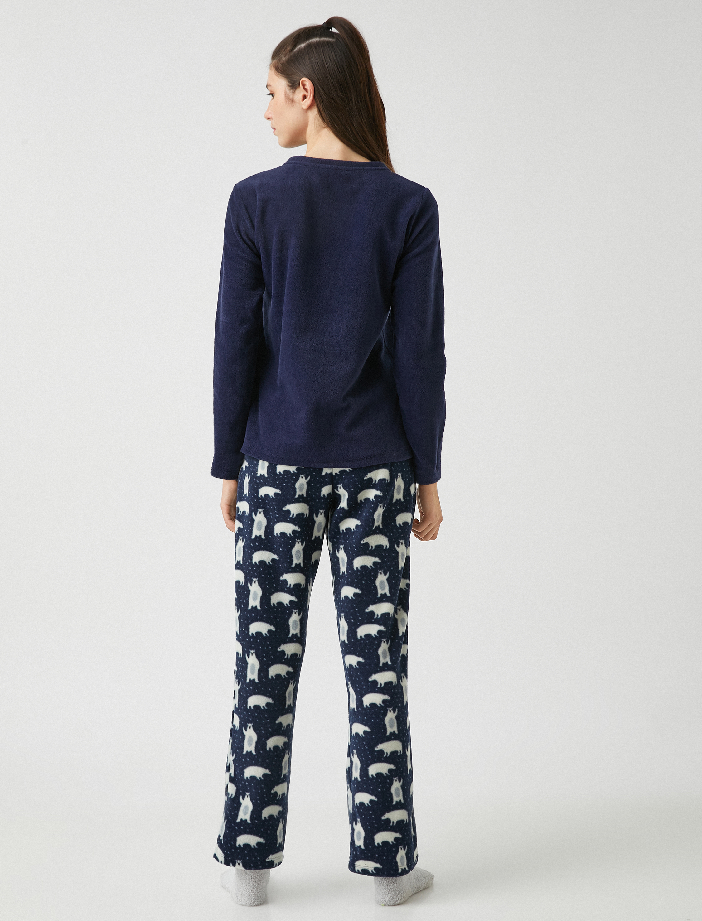   Polar Pijama Takımı Nakışlı