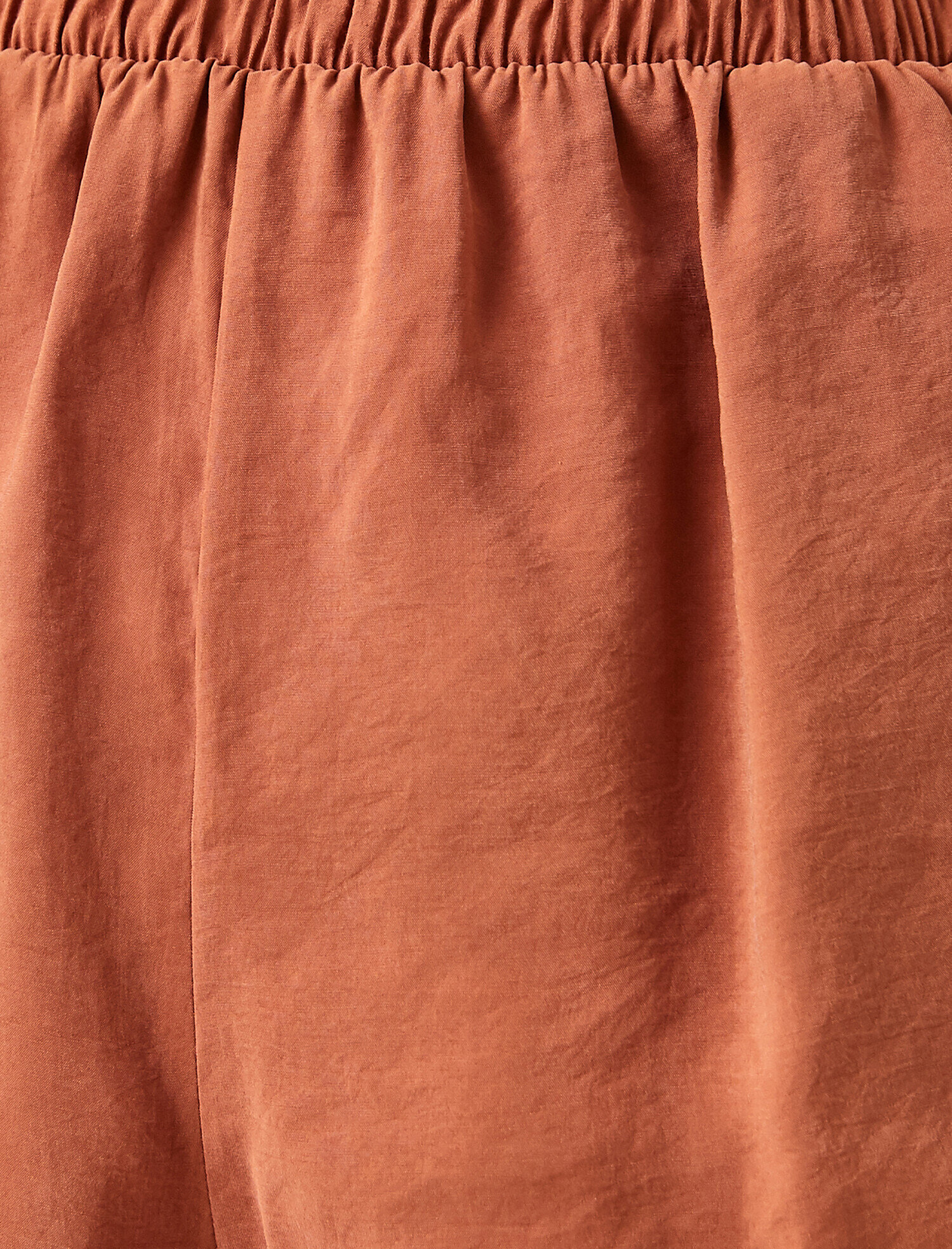   Bol Paça Şort Beli Lastikli Cepli