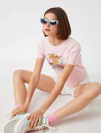 Kısa Kollu Baskılı Tişört