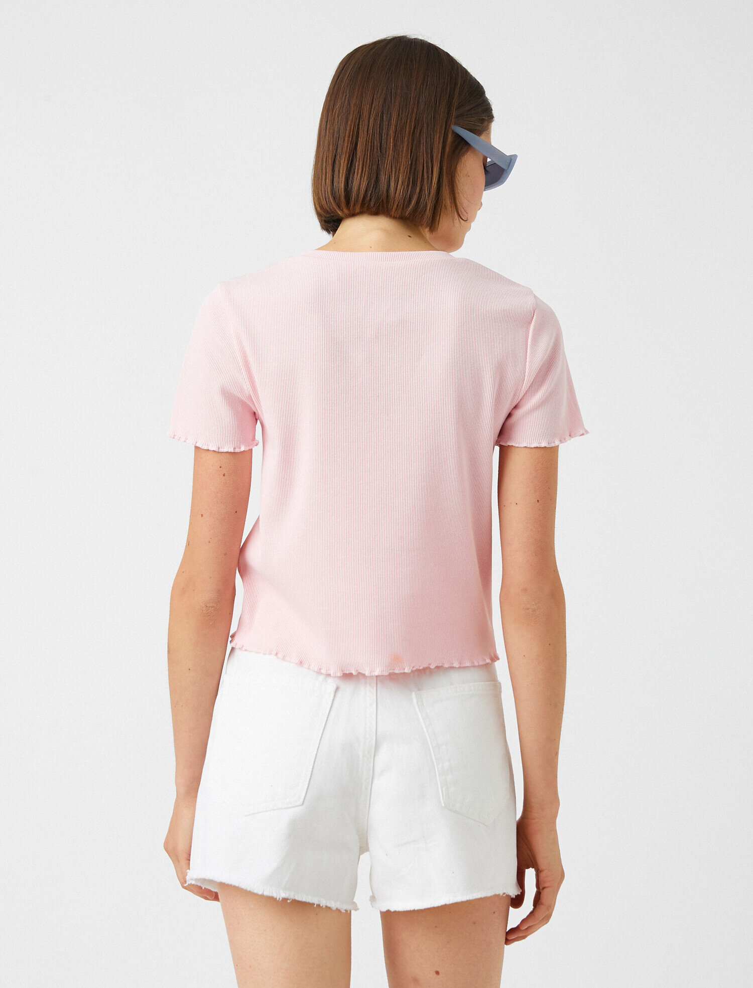   Kısa Kollu Baskılı Tişört