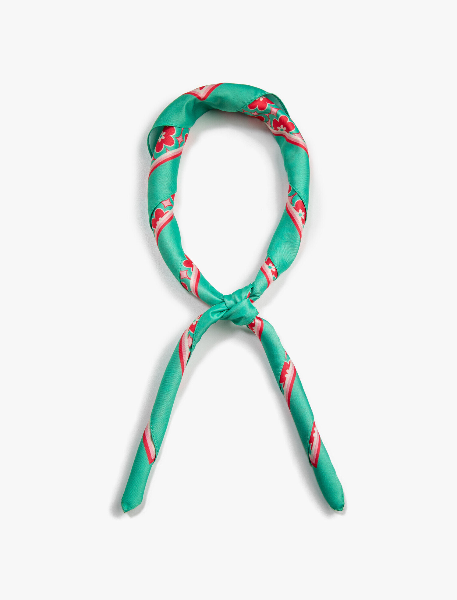  Kadın Melis Ağazat X Koton - Çiçek Desenli Fular