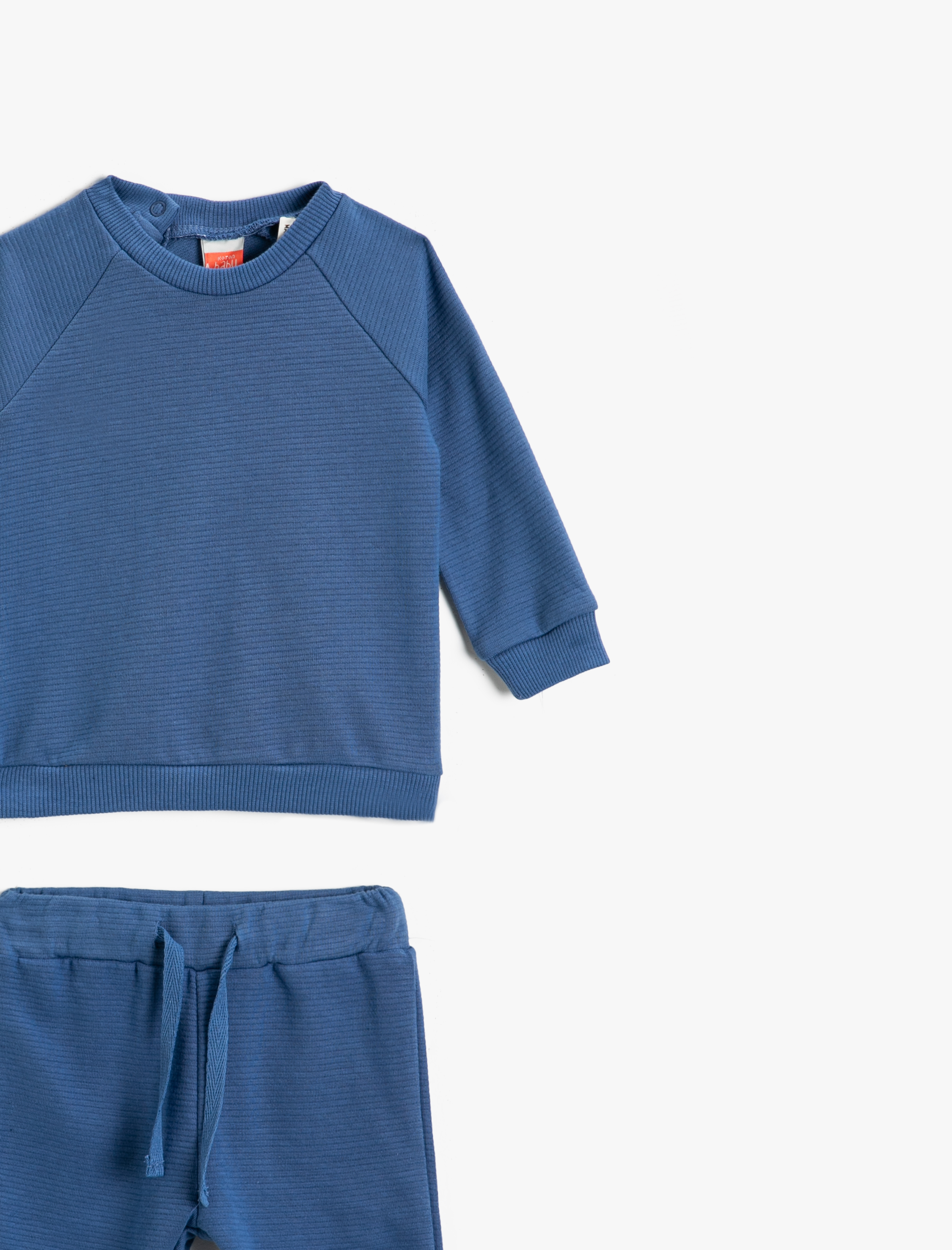  Erkek Bebek Eşofman Takımı 2 Parça Pamuklu