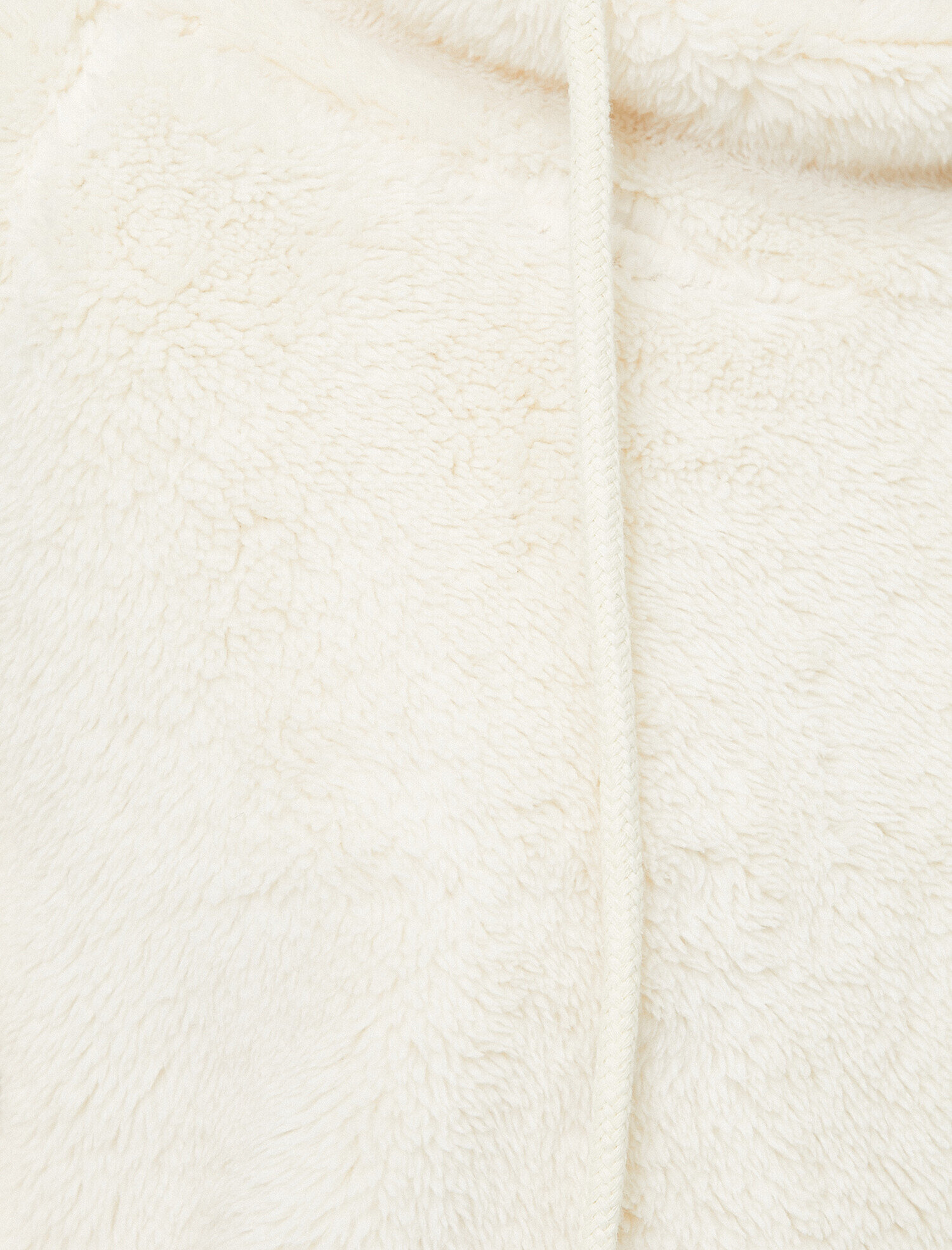 Yüksek Yaka Peluş Sweatshirt