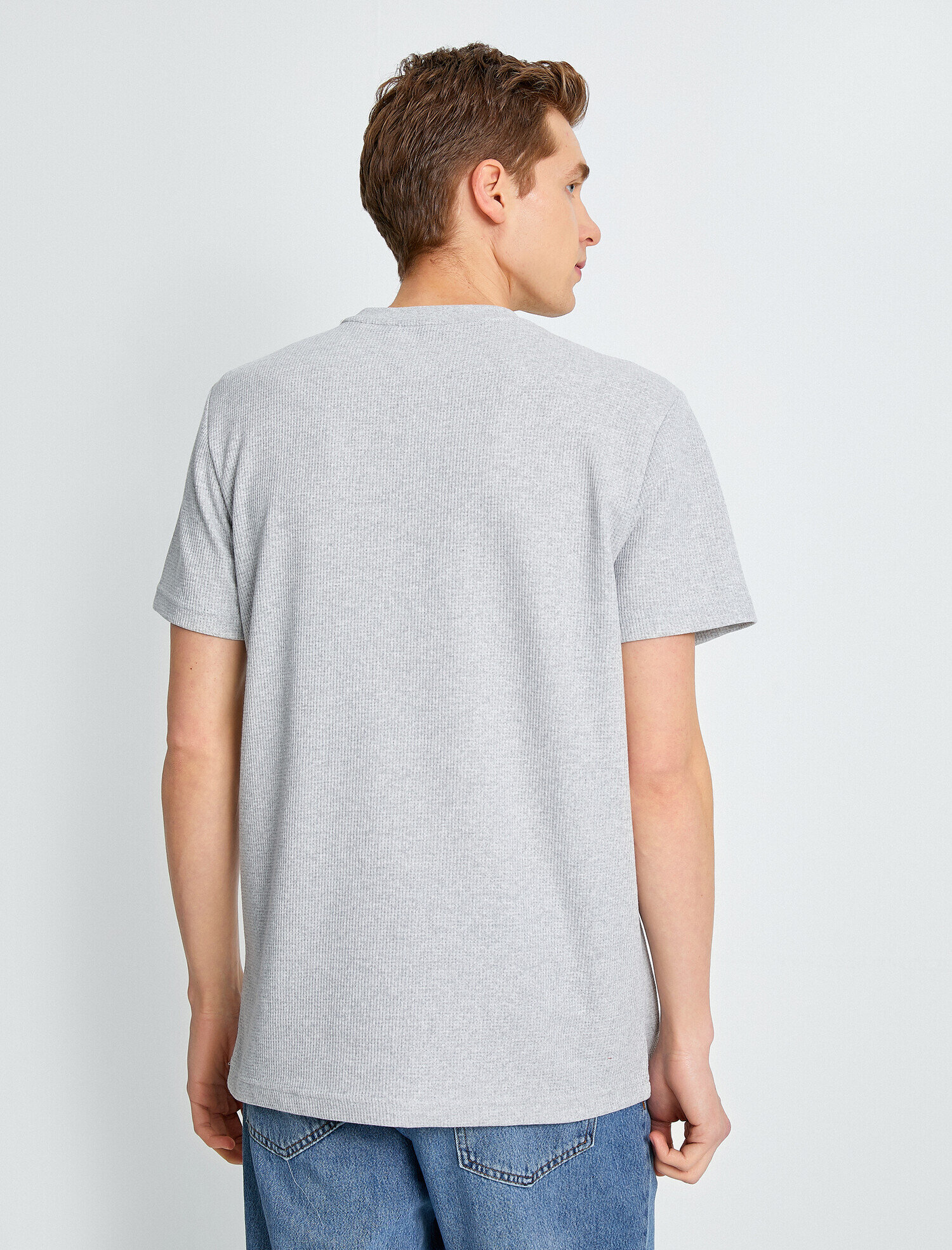   Regular Fit İşlemeli Tişört
