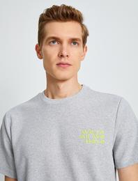Regular Fit İşlemeli Tişört