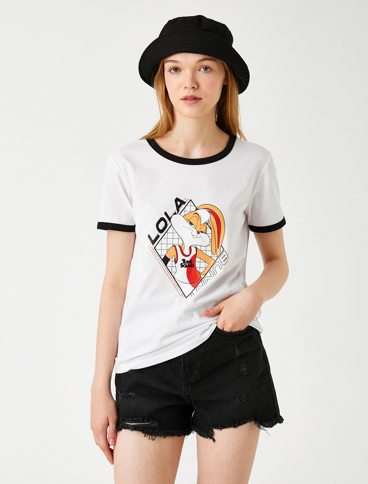   Lola Bunny Baskılı Lisanslı Kısa Kollu Tişört