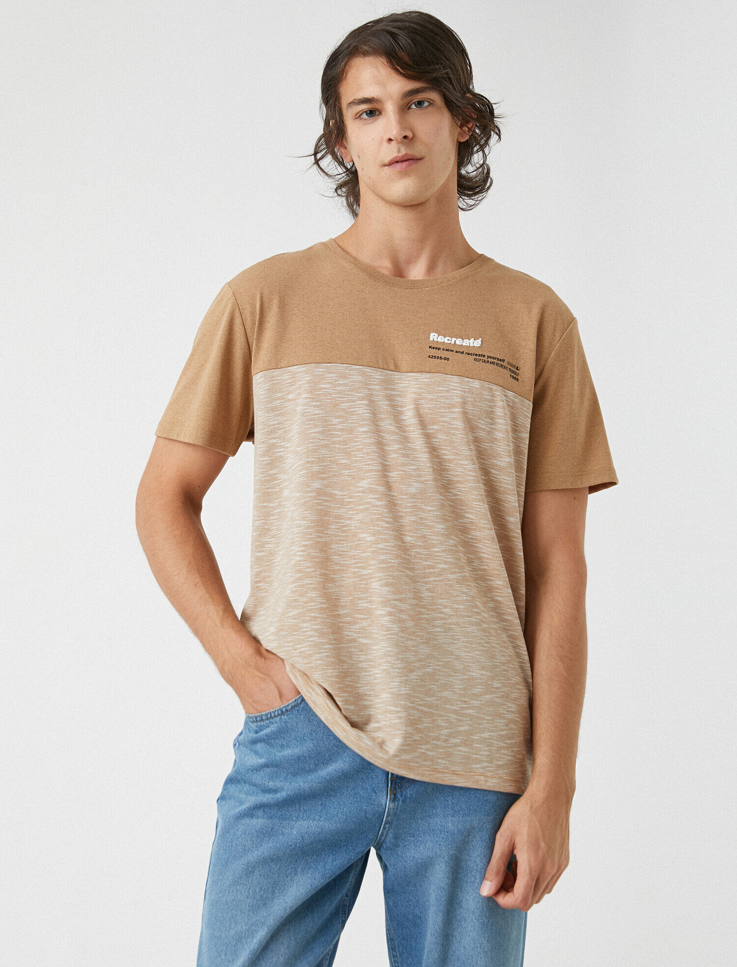   Kırçıllı Baskılı Tişört