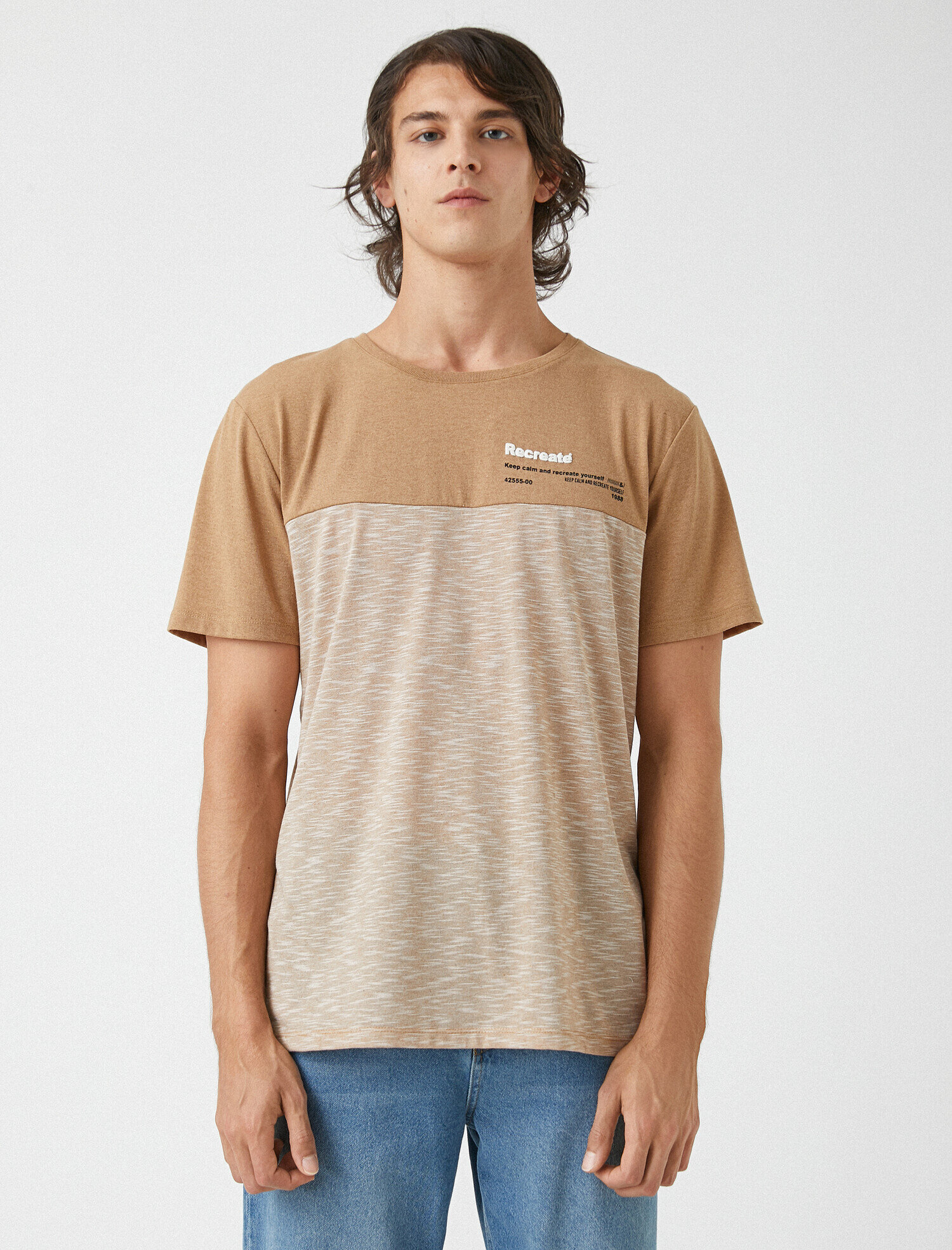   Kırçıllı Baskılı Tişört