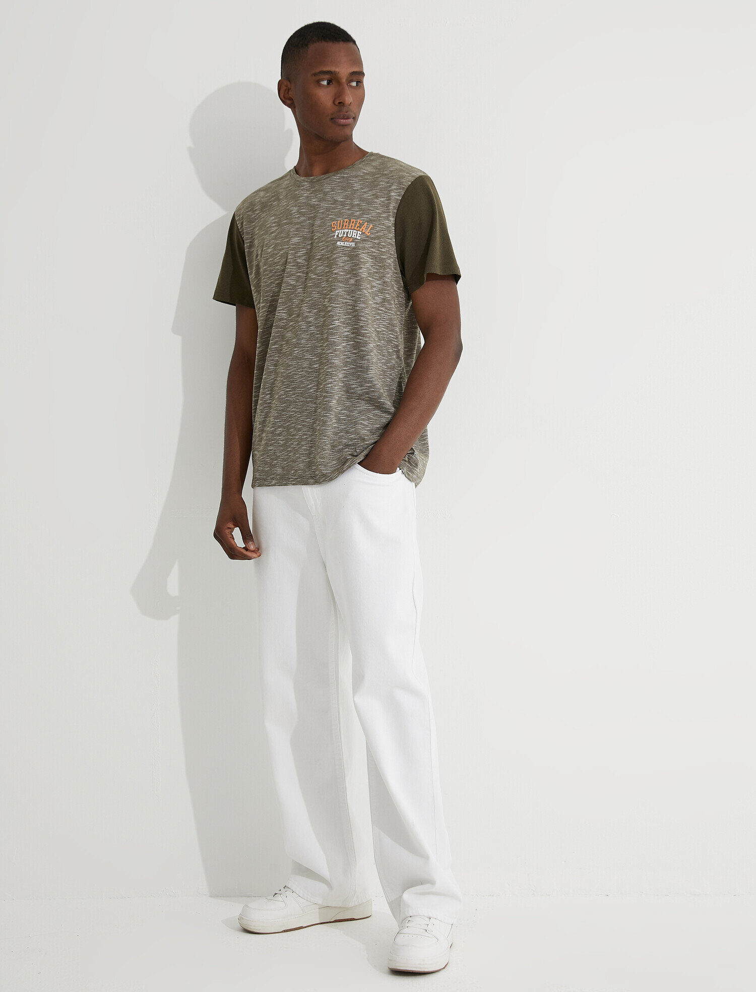   Kırçıllı Baskılı Tişört