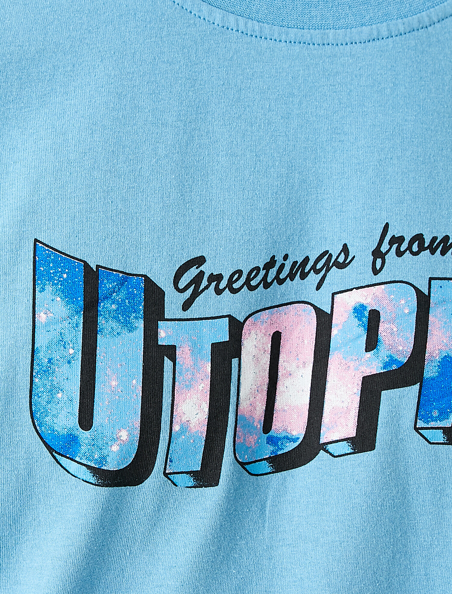   Oversize Baskılı Tişört