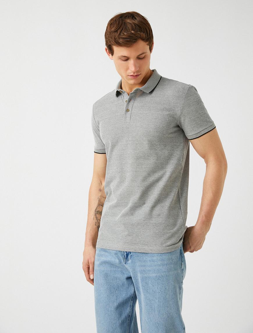   Basic Polo Yaka Tişört