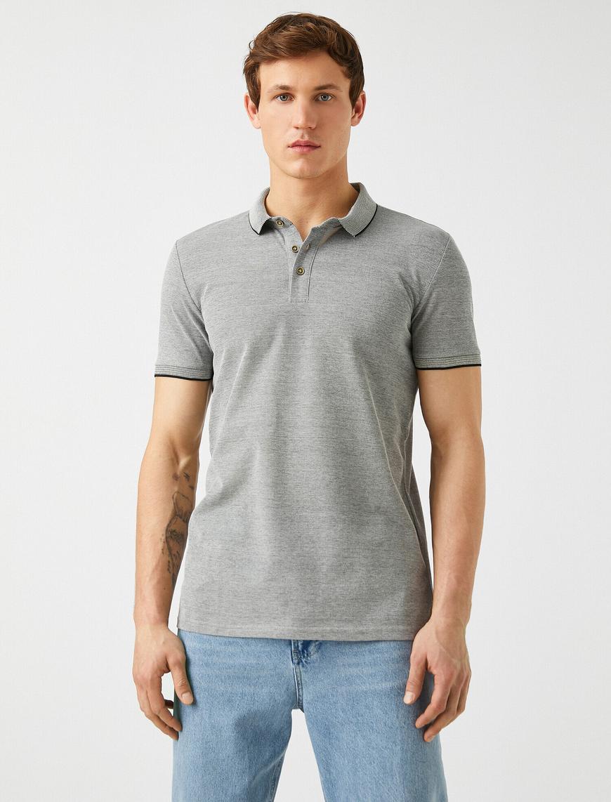   Basic Polo Yaka Tişört