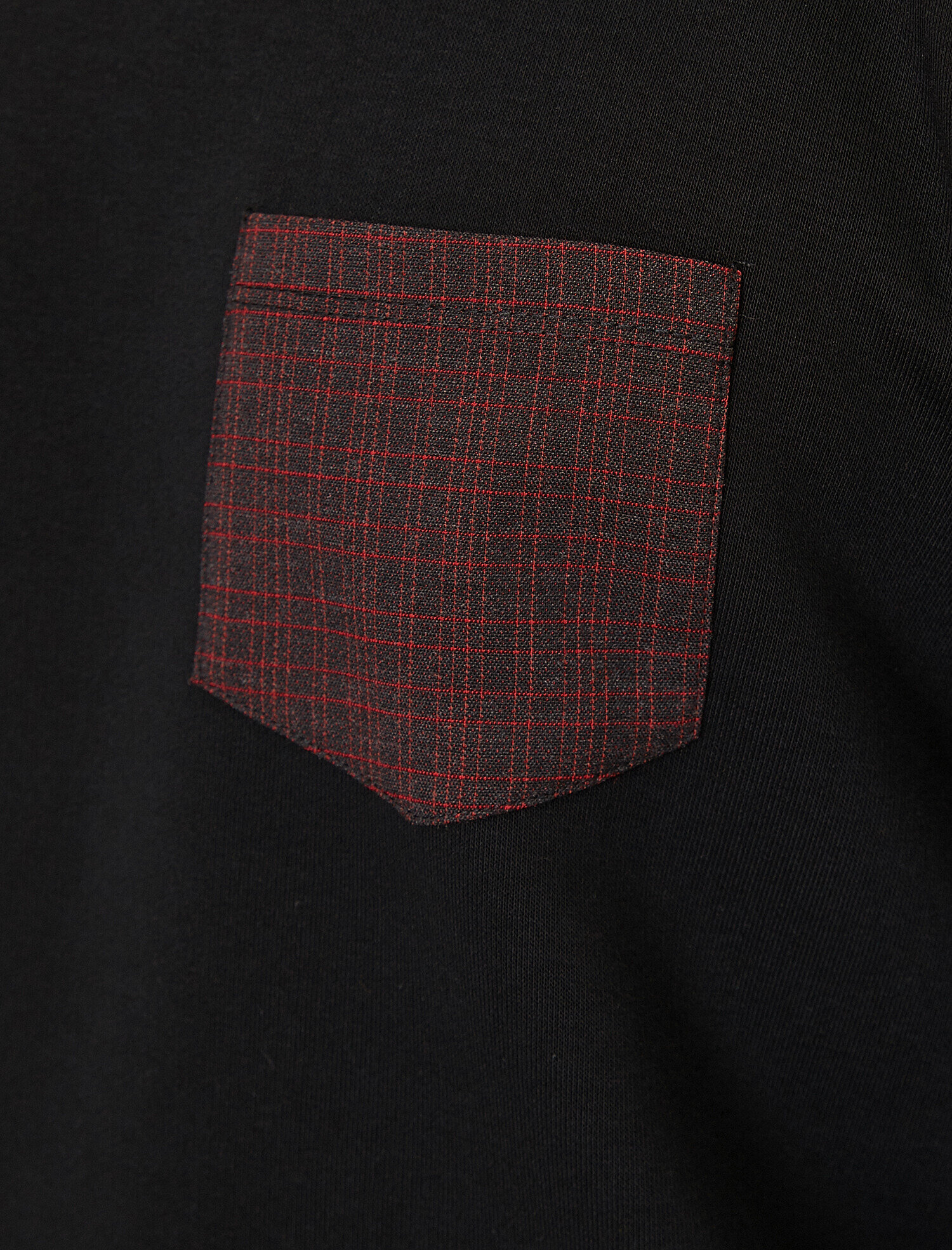   Bisiklet Yaka Cepli Sweatshirt