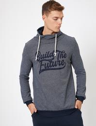 Şal Yaka Sweatshirt