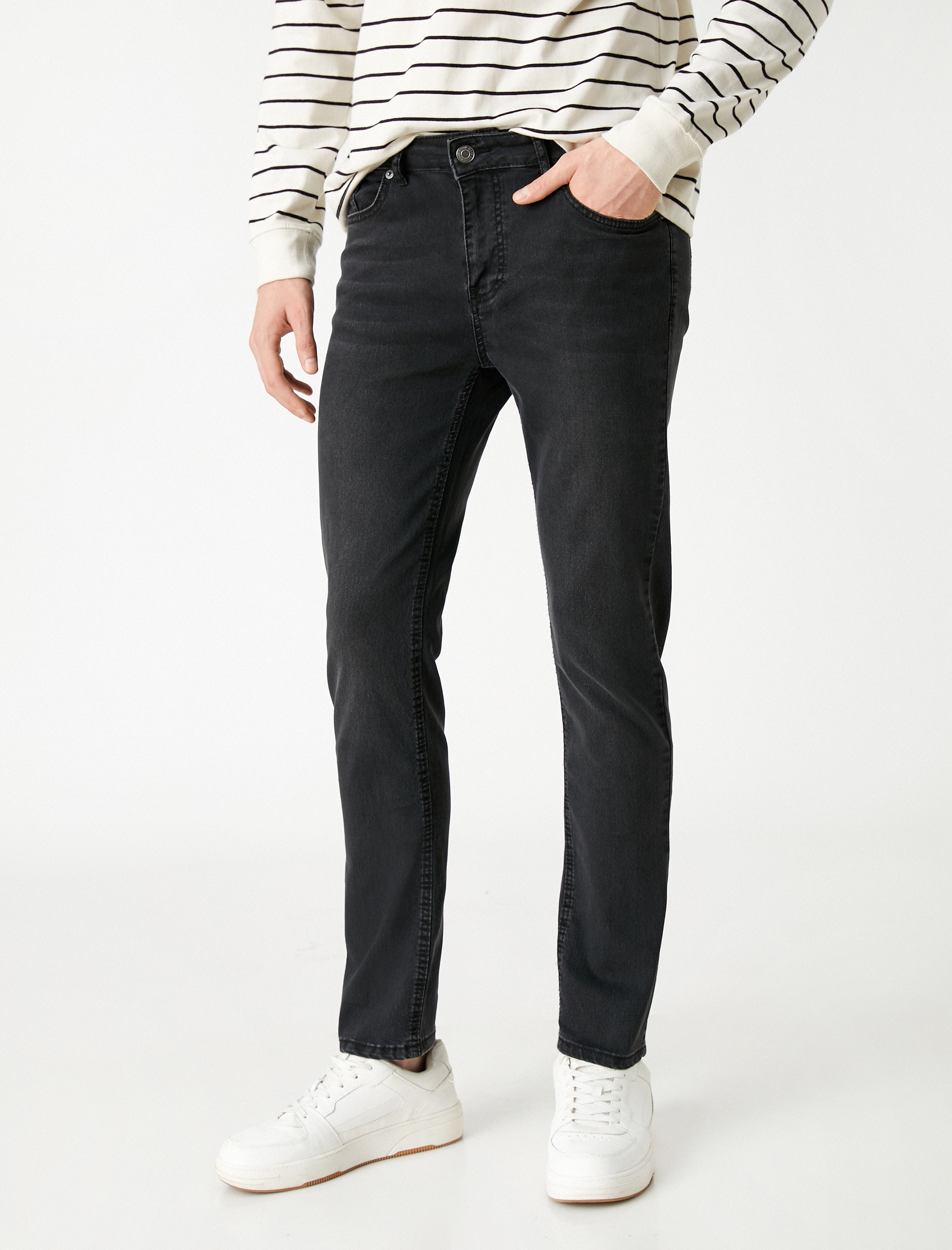   Slim Fit Kot Pantolon - Brad Jean