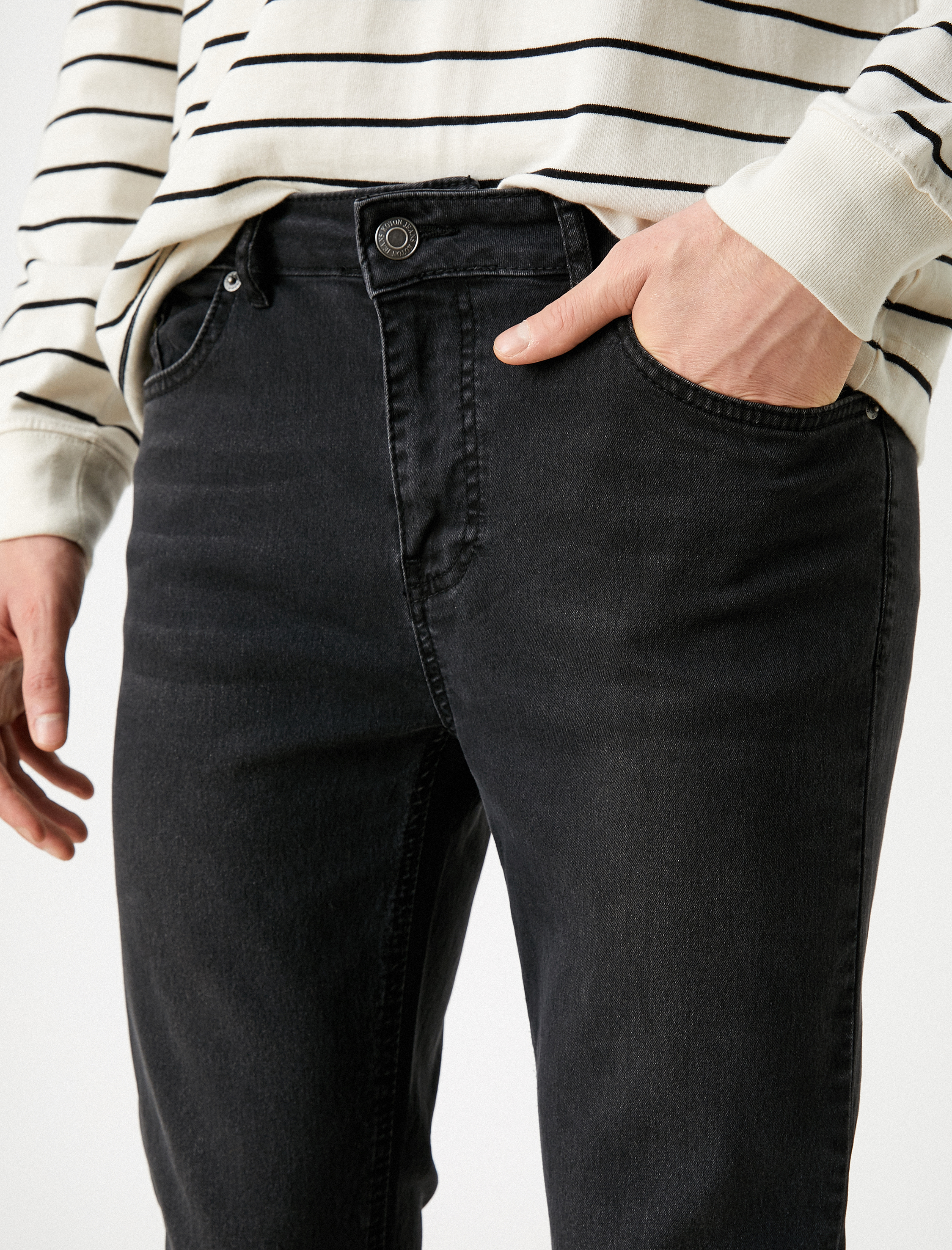   Slim Fit Kot Pantolon - Brad Jean