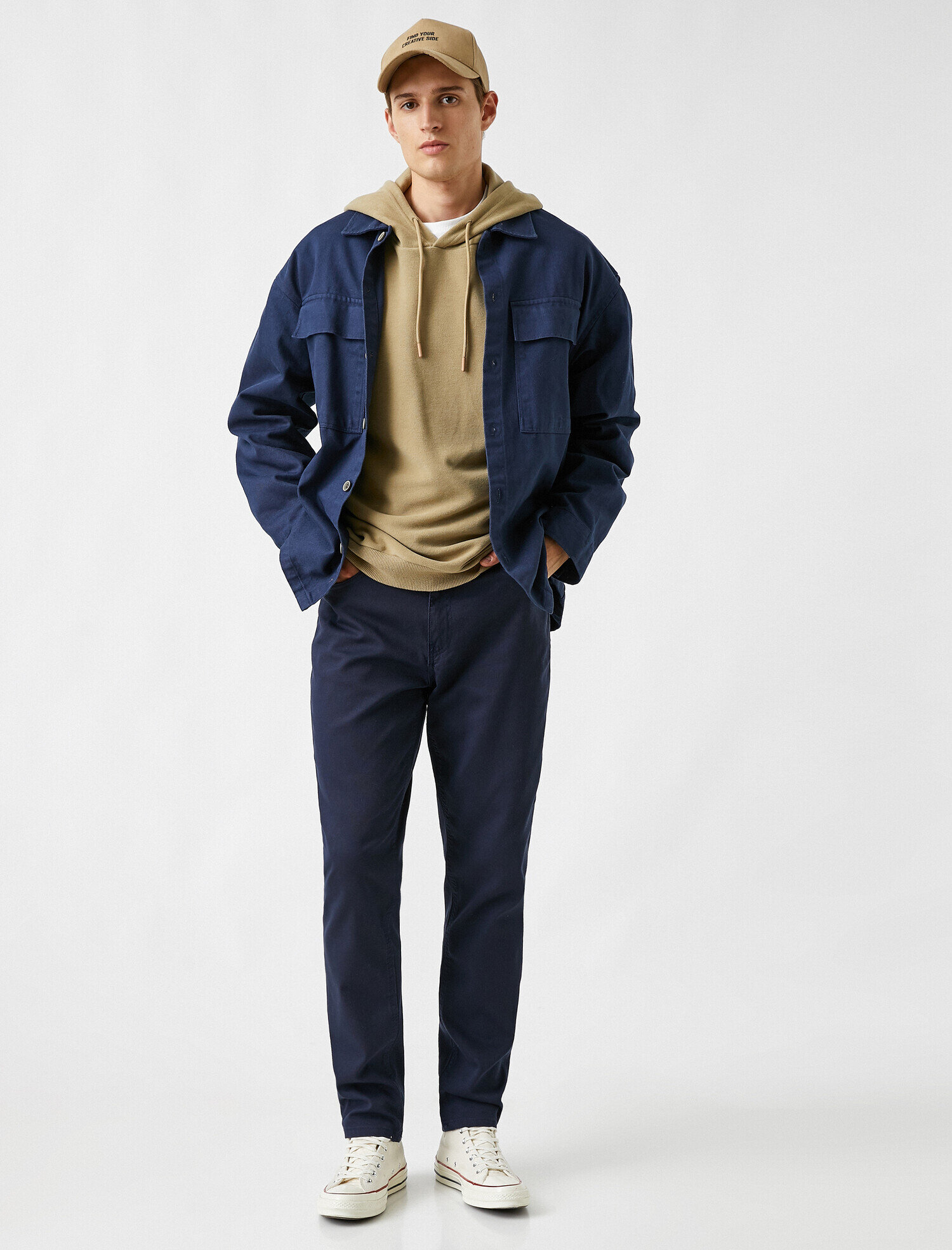   Basic Gabardin Pantolon