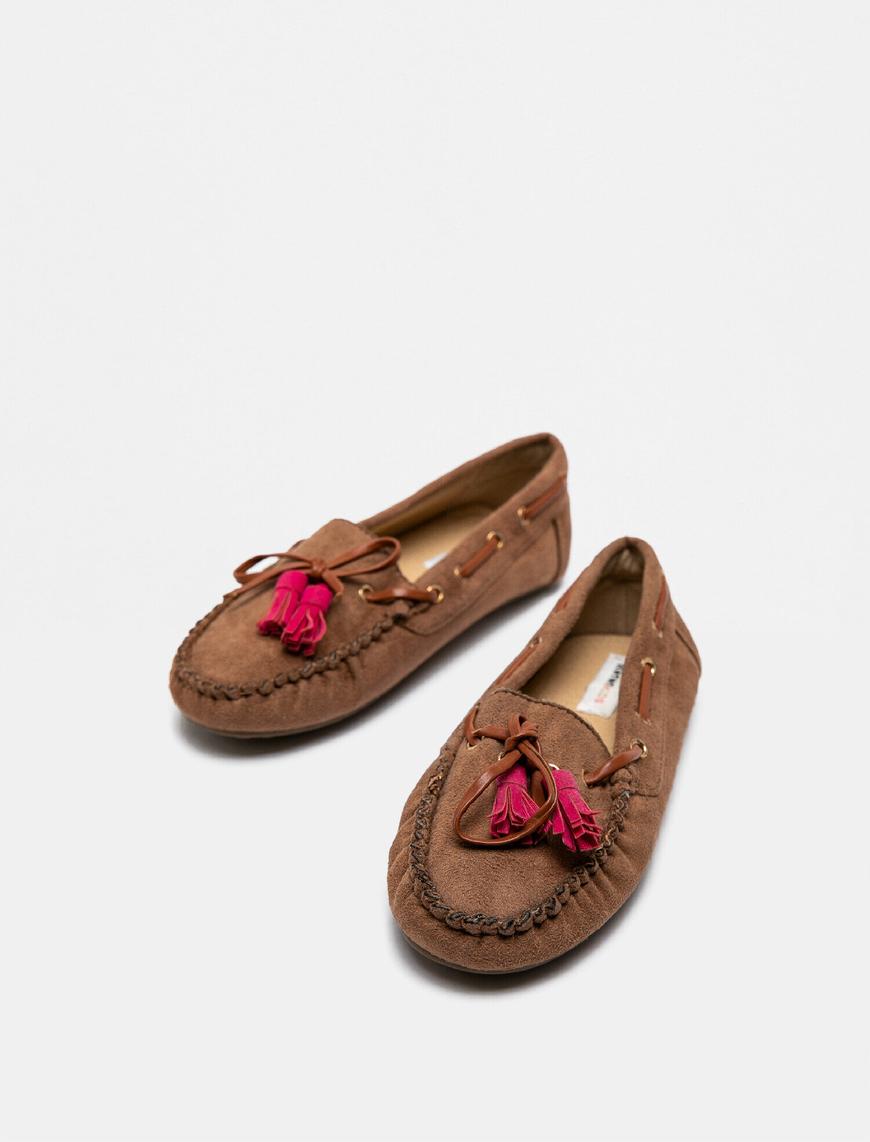  Kız Çocuk Loafer Ayakkabı