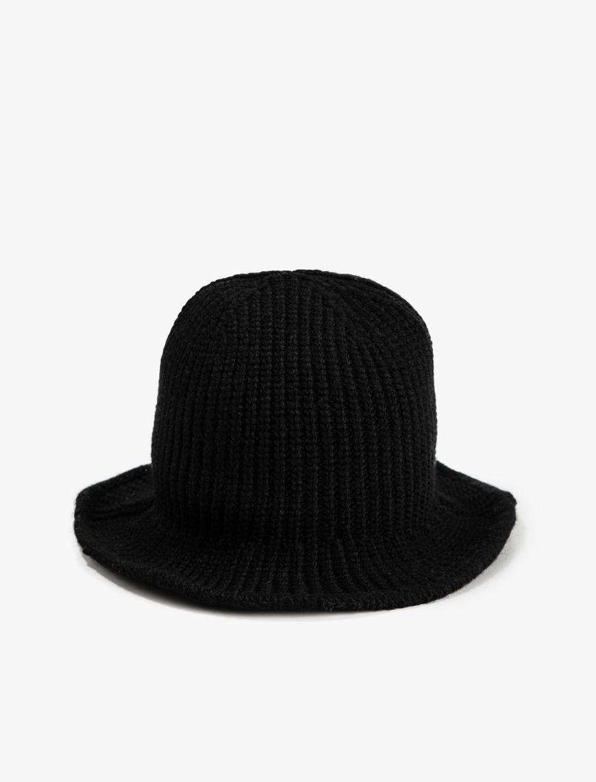 Kadın Örgü Kova Kışlık  Şapka