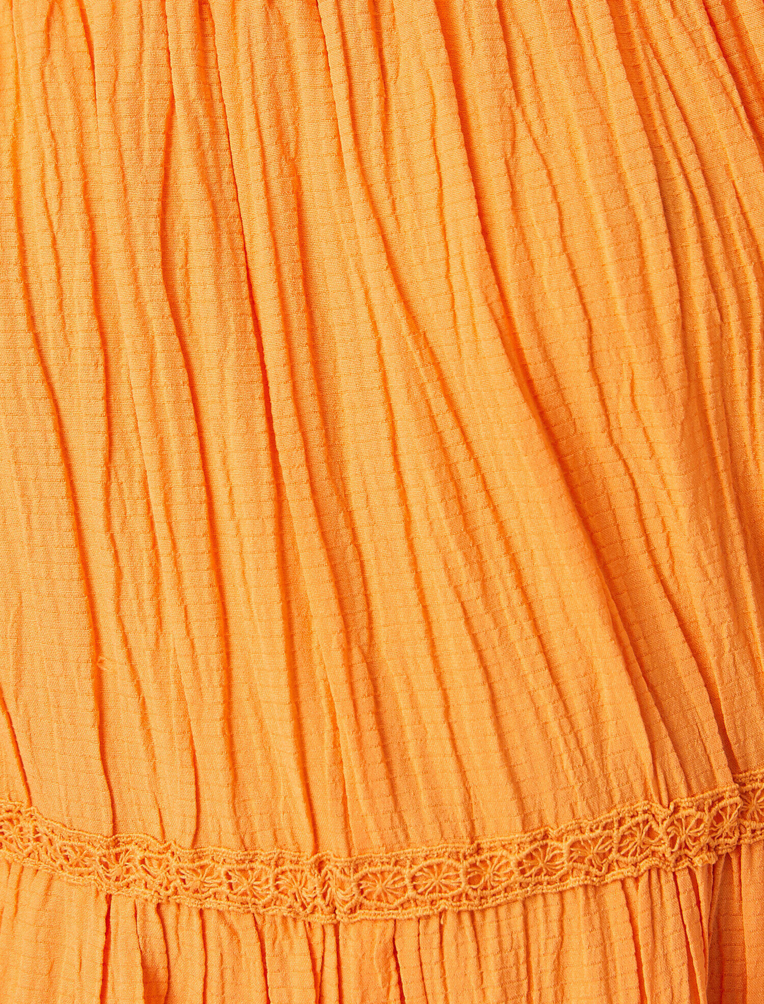   Mini Katlı Balon Kol Elbise Omzu Açık