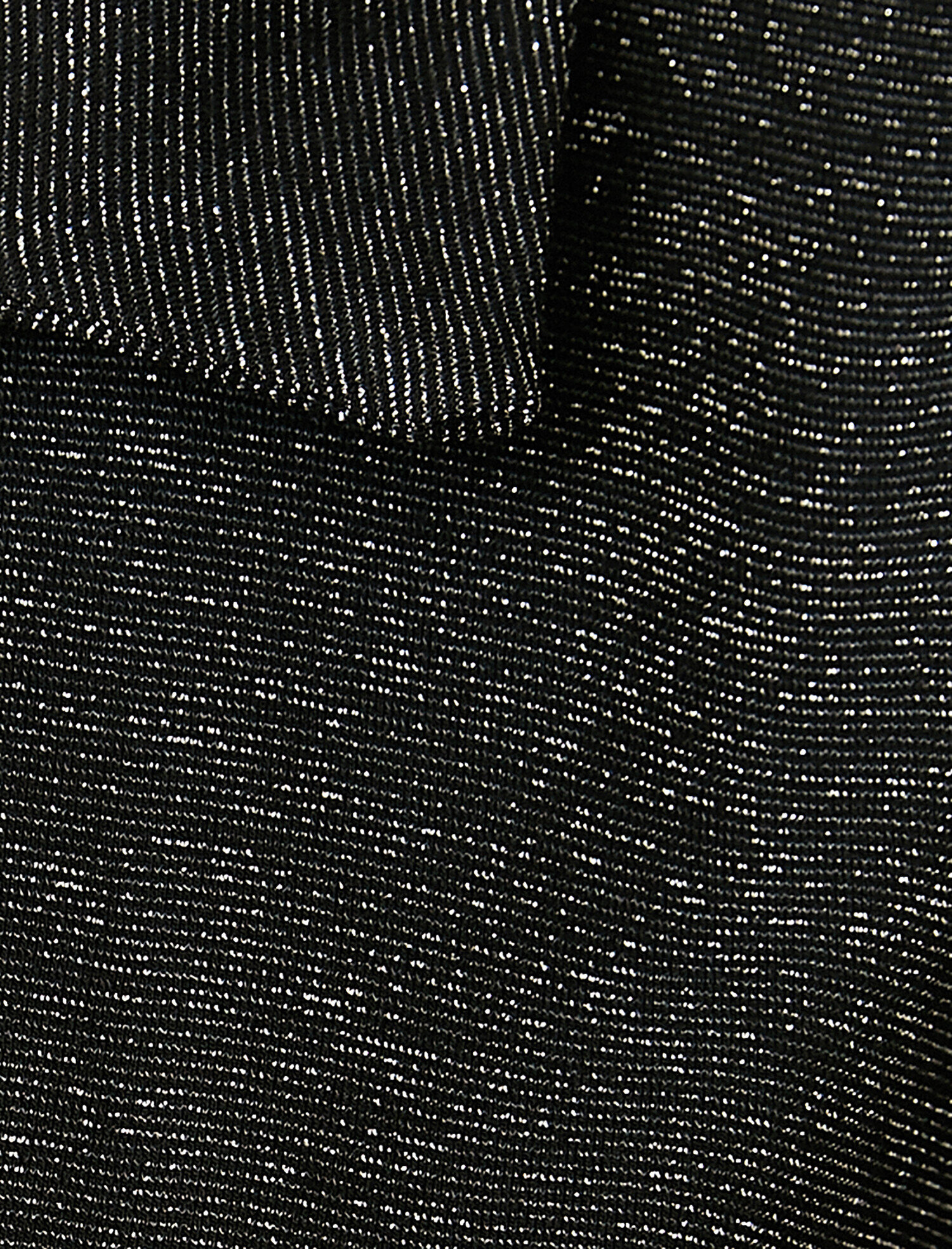   Polo Yaka Uzun Kollu Abiye Bluz Simli