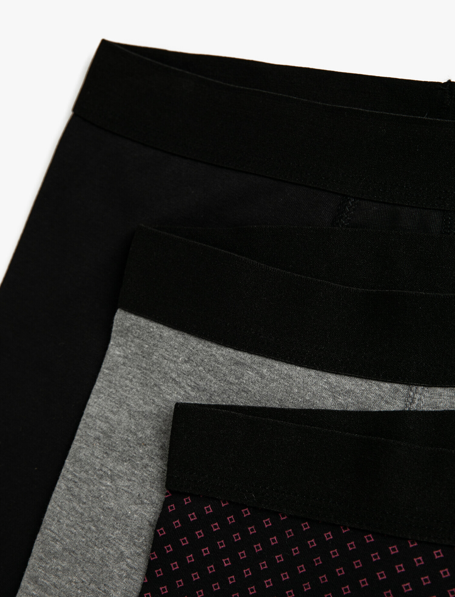   Pamuklu Basic 3'lü Boxer Seti