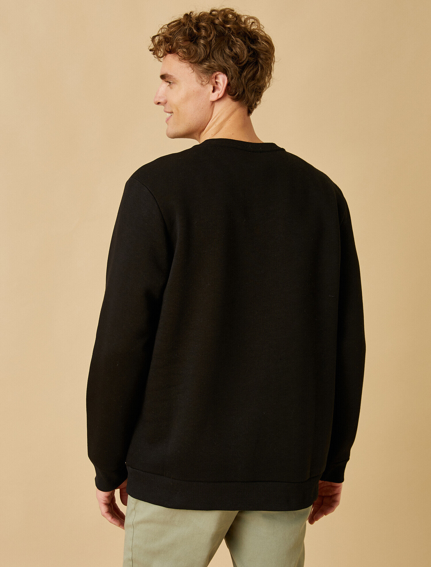 Kaplan Baskılı Sweatshirt