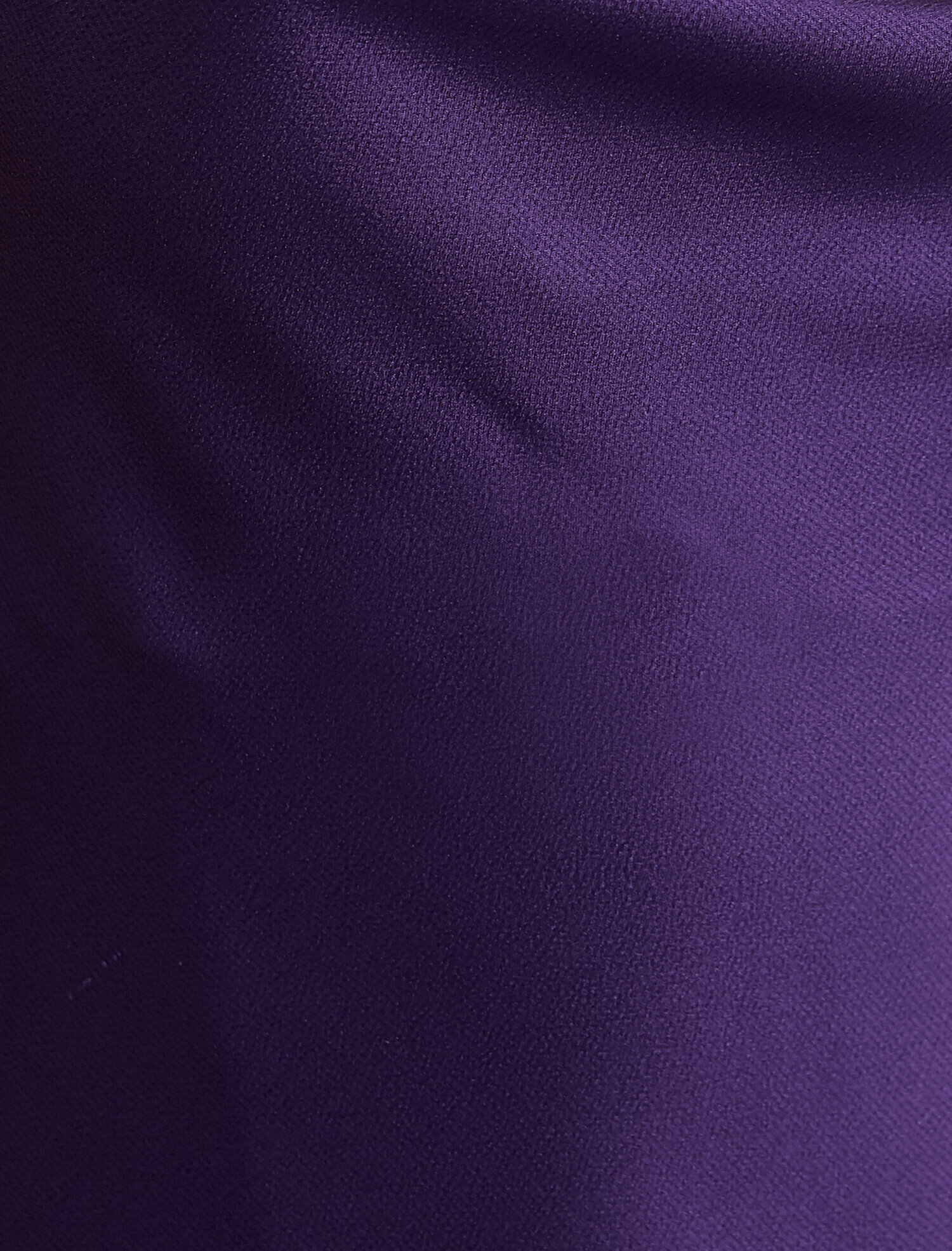   Degaje Yaka İnce Askılı Saten Midi Elbise