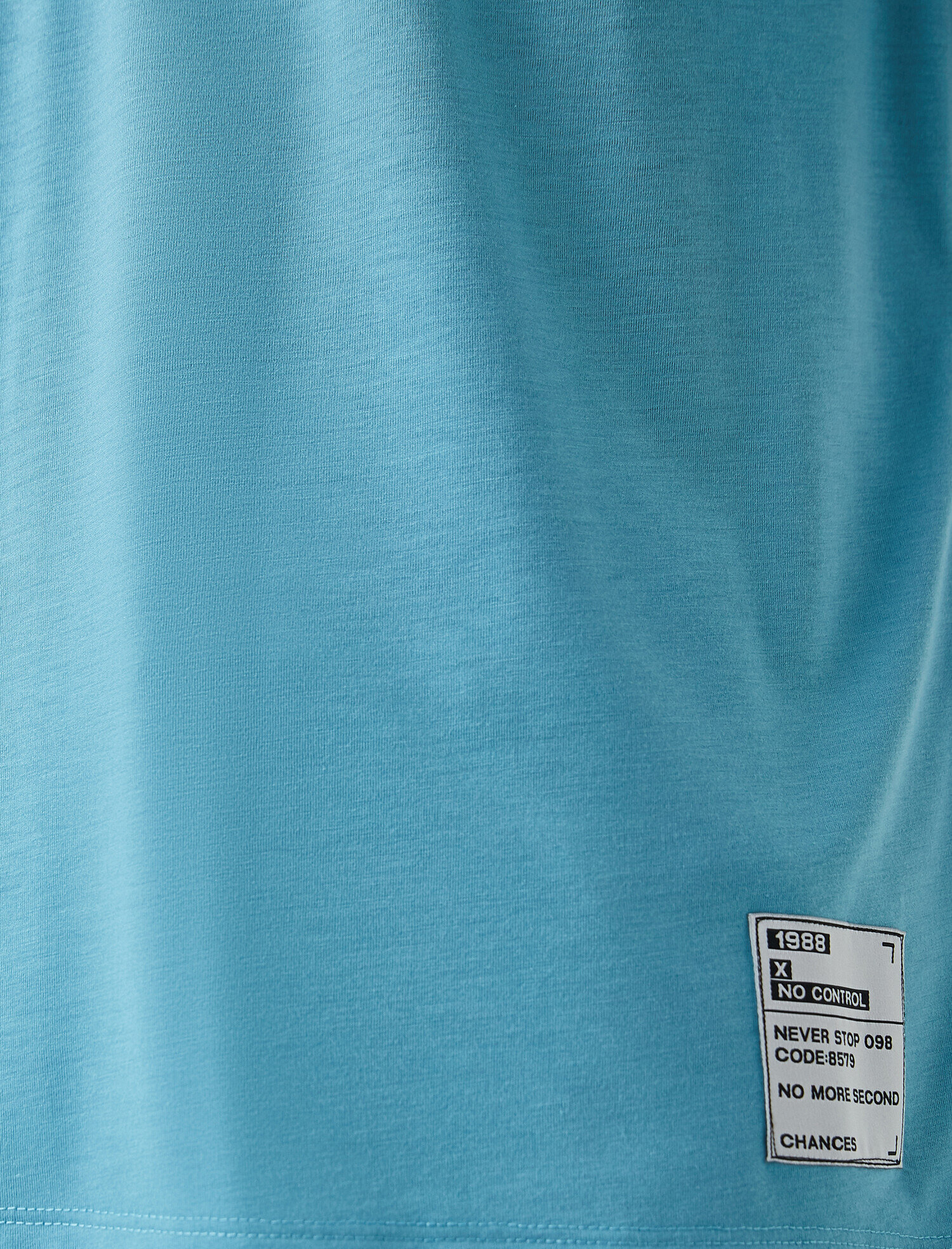   Regular Fit Etiketli Basic Tişört