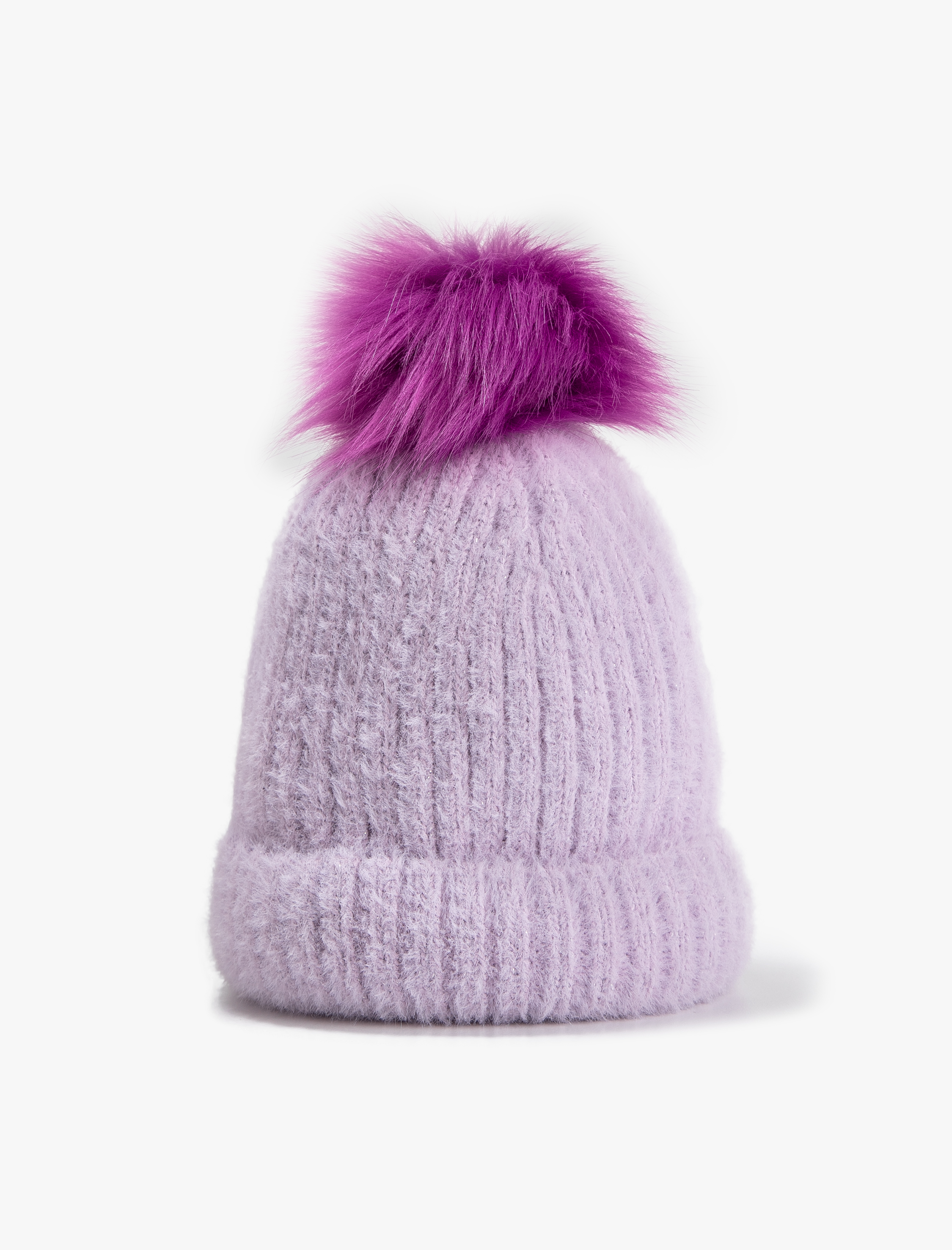  Kız Çocuk Ponpon Detaylı Bere