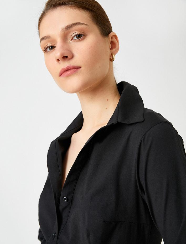  Basic Gömlek Uzun Kollu